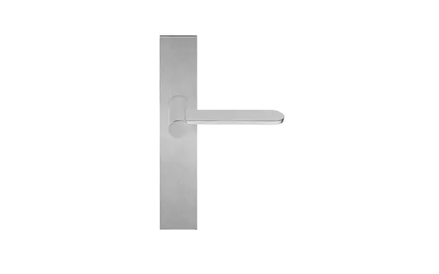 Deurkruk RVS Bertram Beerbaum Tense op blind deurschild BB102P236SFC